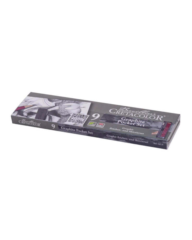 Set tascabile matite in grafite – CRETACOLOR - 3