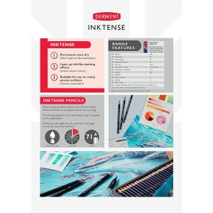 Matite colorate Derwent Inktense aquerellabili – DERWENT - 6