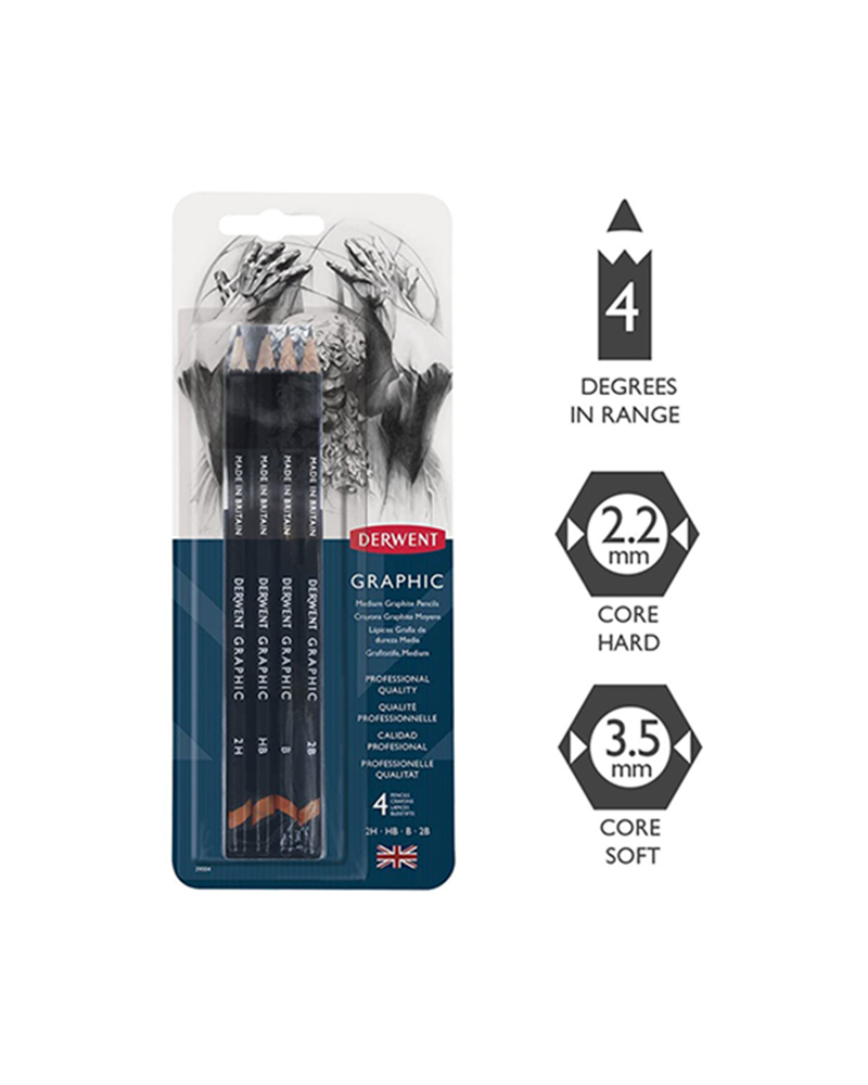 Matite grafite graphic medium – DERWENT - 7