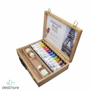 Set di colori ad olio fine Cassetta in legno “Rive Gauche” – SENNELIER - 3