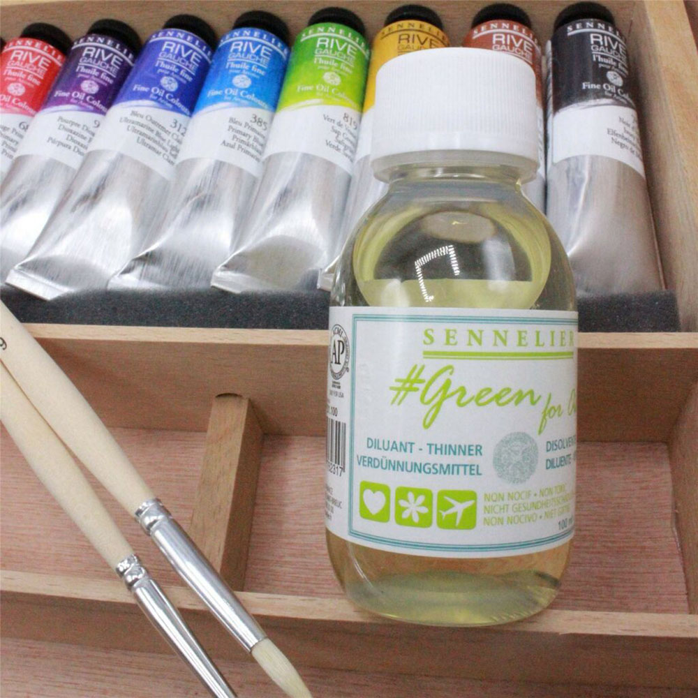 Set di colori ad olio fine Cassetta in legno “Rive Gauche” – SENNELIER - 5