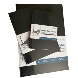 Libro per schizzi 120 g/m² color bianco naturale – HAHNEMÜHLE - 1