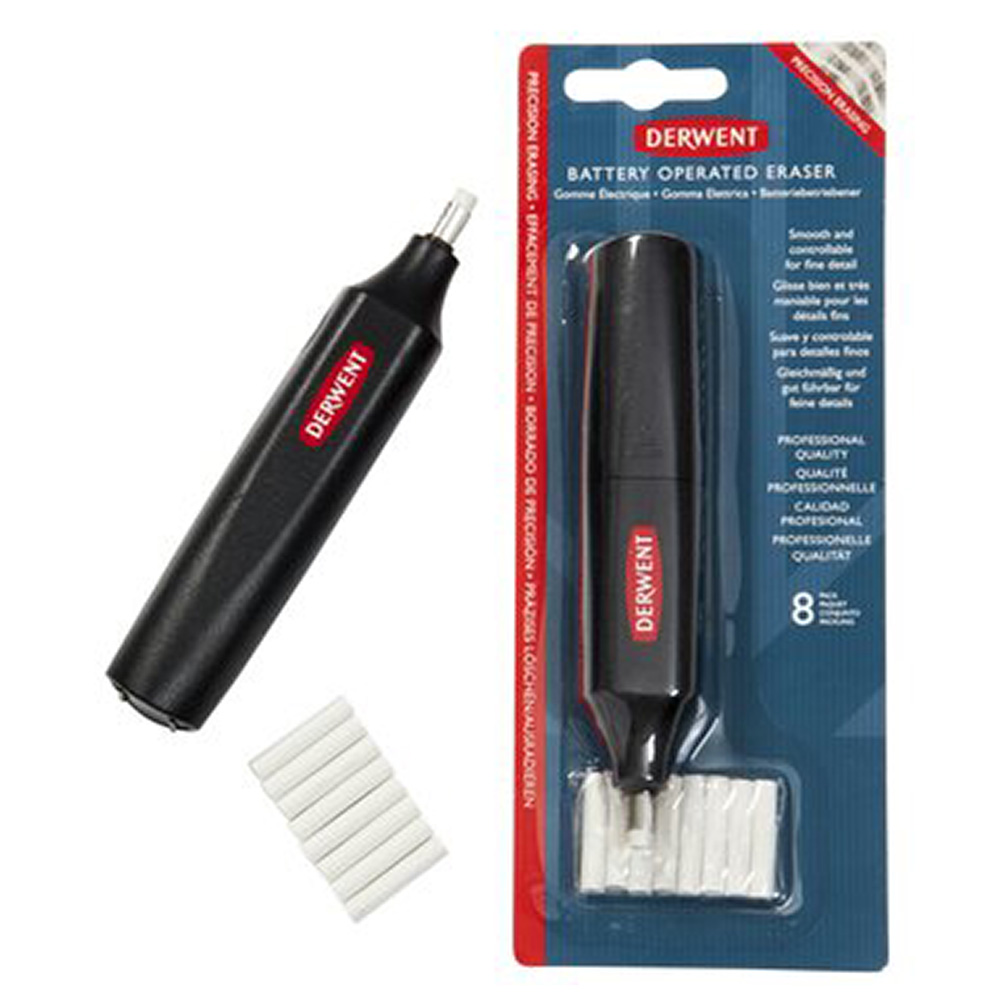 Gomma elettrica di precisione a batteria – DERWENT - 1