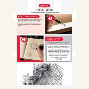 Matita meccanica di precisione HB 0,7 – DERWENT - 1