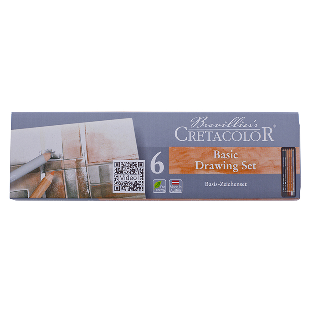 Set tascabile matite secche Disegno Base – CRETACOLOR