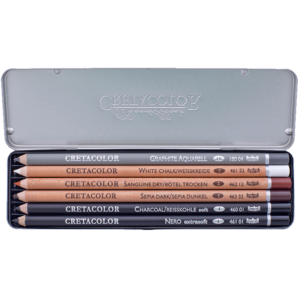 Set tascabile matite secche Disegno Base – CRETACOLOR