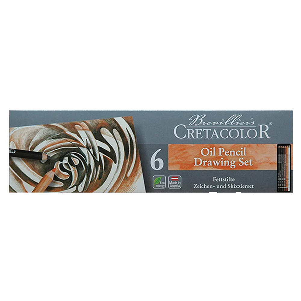 Set da disegno matite grasse ad olio – CRETACOLOR