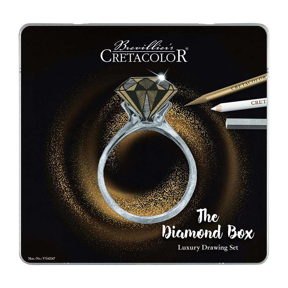Kit da disegno di lusso The Diamond box – CRETACOLOR