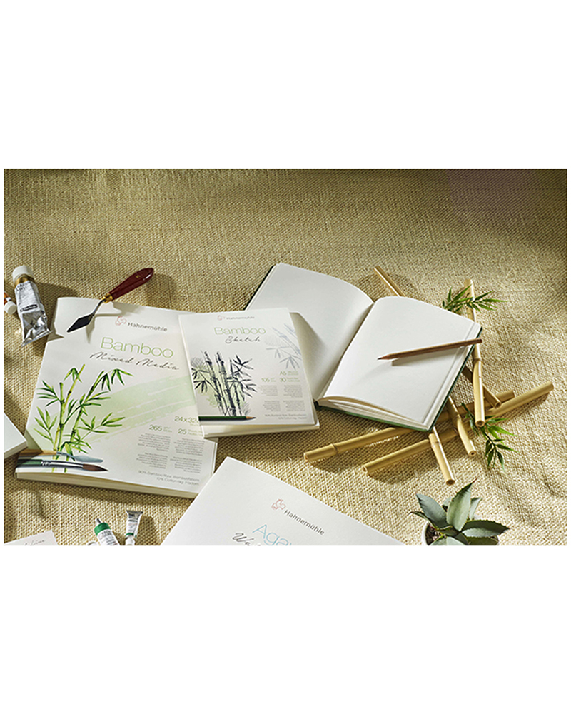 Blocco Bamboo “Mixed Media” 265 g/m²- HAHNEMÜHLE - 7
