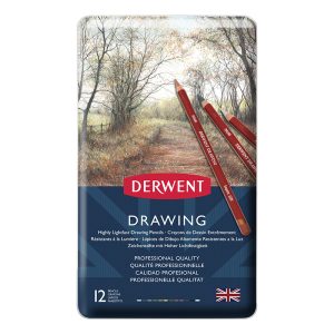 foto si Matite colorate Drawing - set da 12 - DERWENT