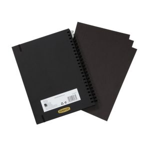 Quaderno per schizzi con carta nera – Black Book -DERWENT - 2