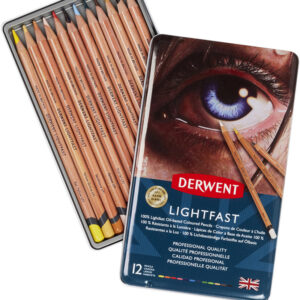 Matite colorate ad olio Lightfast – set da 12 – DERWENT - 3
