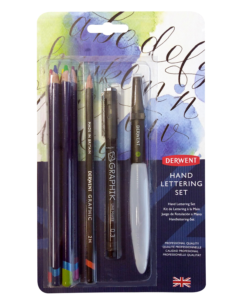 foto di Set creativo Hand lettering - DERWENT