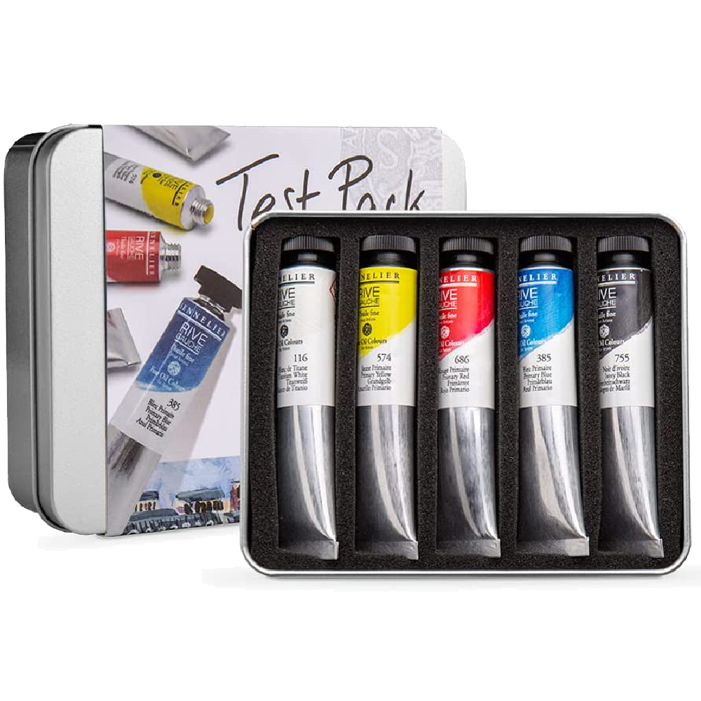 foto di Test Pack Olio Rive Gauche 5 Tubi da 21ml. - SENNELIER