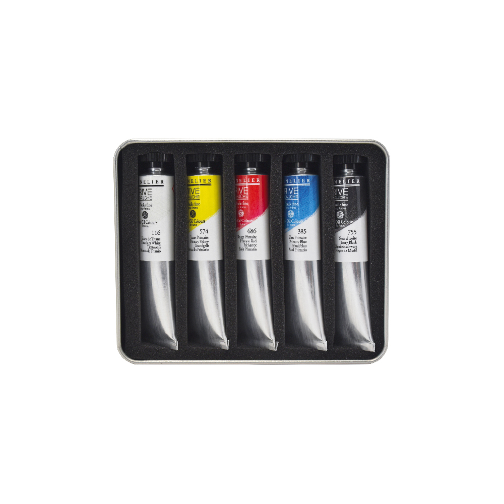 Test Pack Olio Rive Gauche 5 Tubi da 21ml. – SENNELIER - 1
