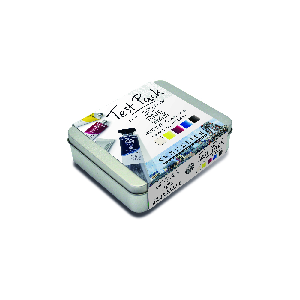 Test Pack Olio Rive Gauche 5 Tubi da 21ml. – SENNELIER - 2