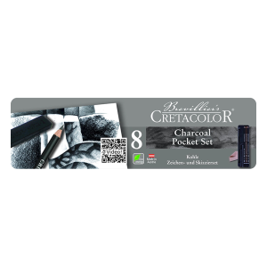 Set tascabile carbone 8 pz. – CRETACOLOR - 1