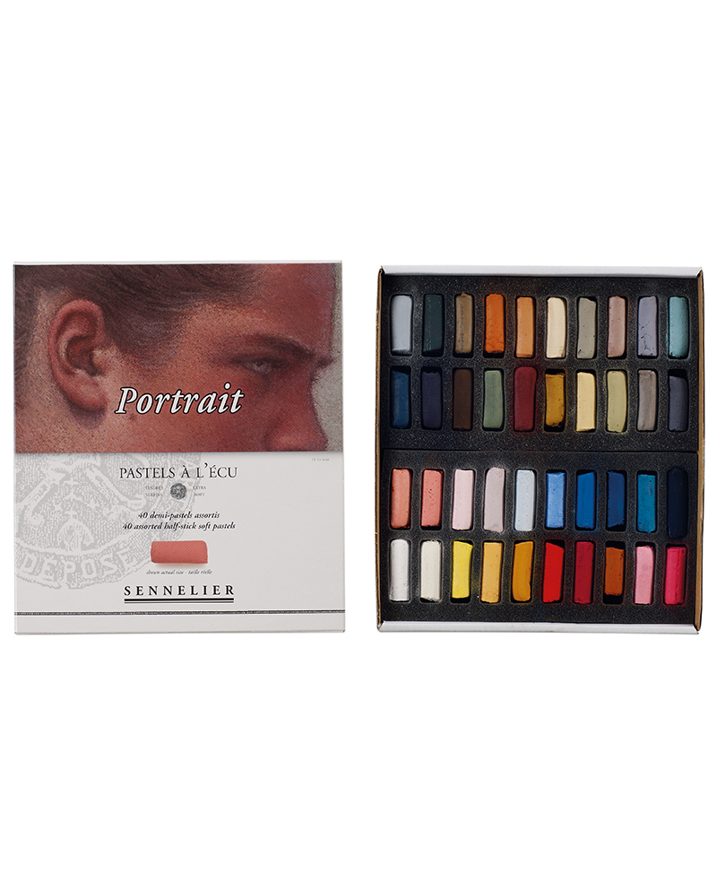 Set da 40 mezzi Pastelli morbidi “à l’écu” – Ritratto – SENNELIER - 3