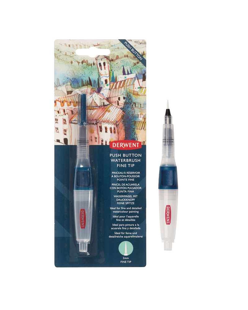 Waterbrush pennello con serbatoio – DERWENT - 2