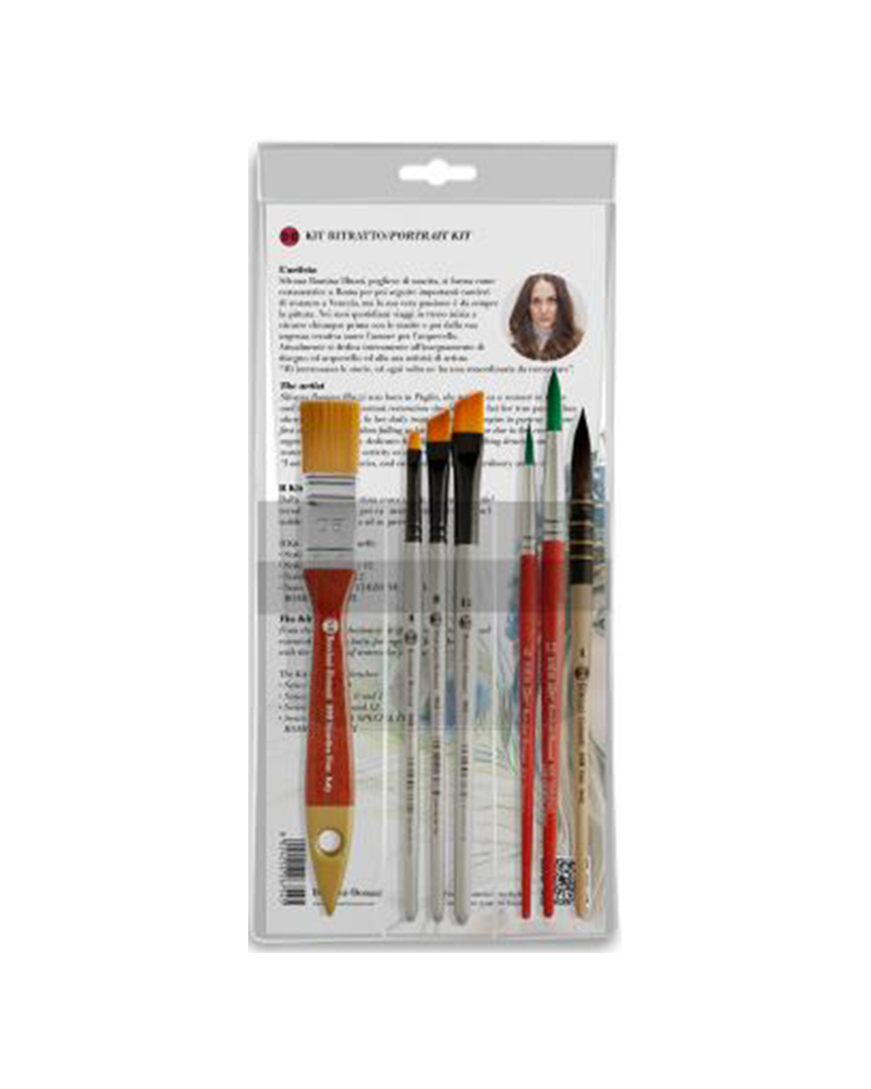 kit-ritratto-7-pennelli-romina-illuzzi-serie ps 3 retro
