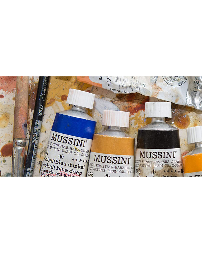 Set di colori ad olio extrafine Mussini in scatola di legno – SCHMINCKE - 1
