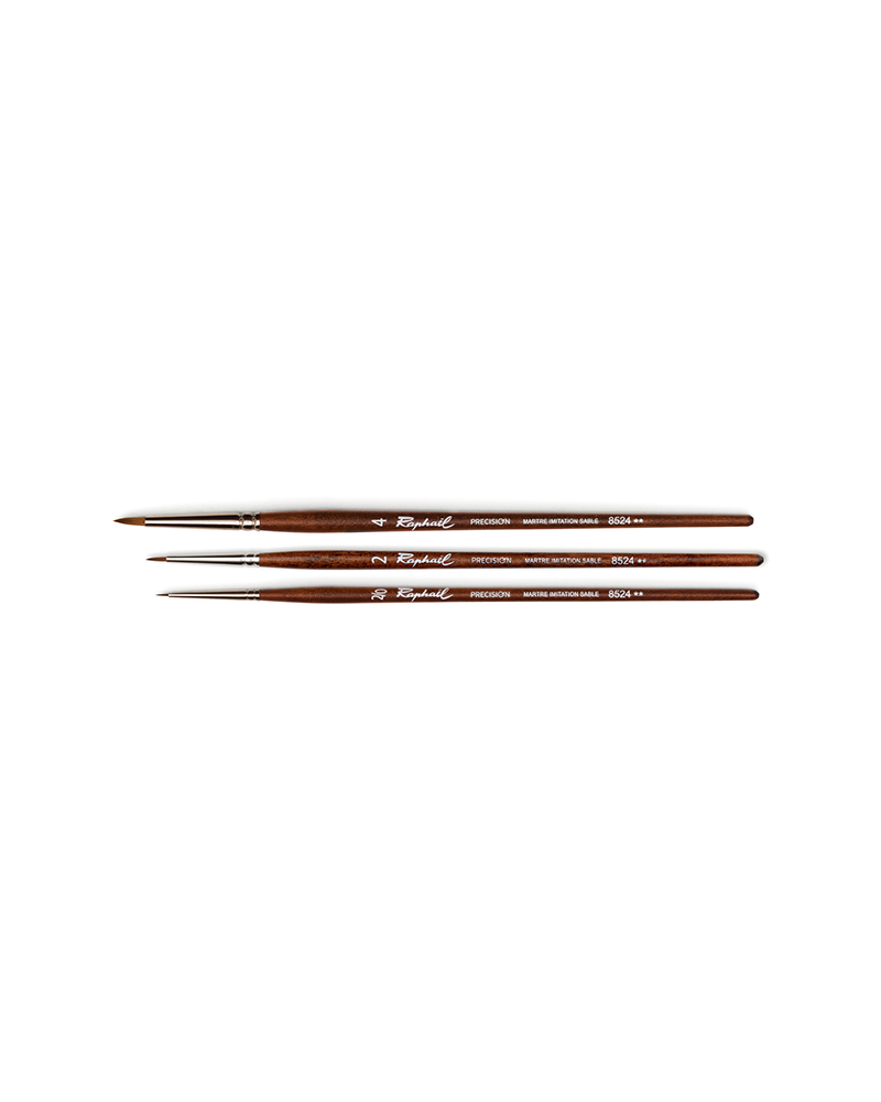 foto di Pennelli per Acquerello PRECISION – Tondo – Serie 8524