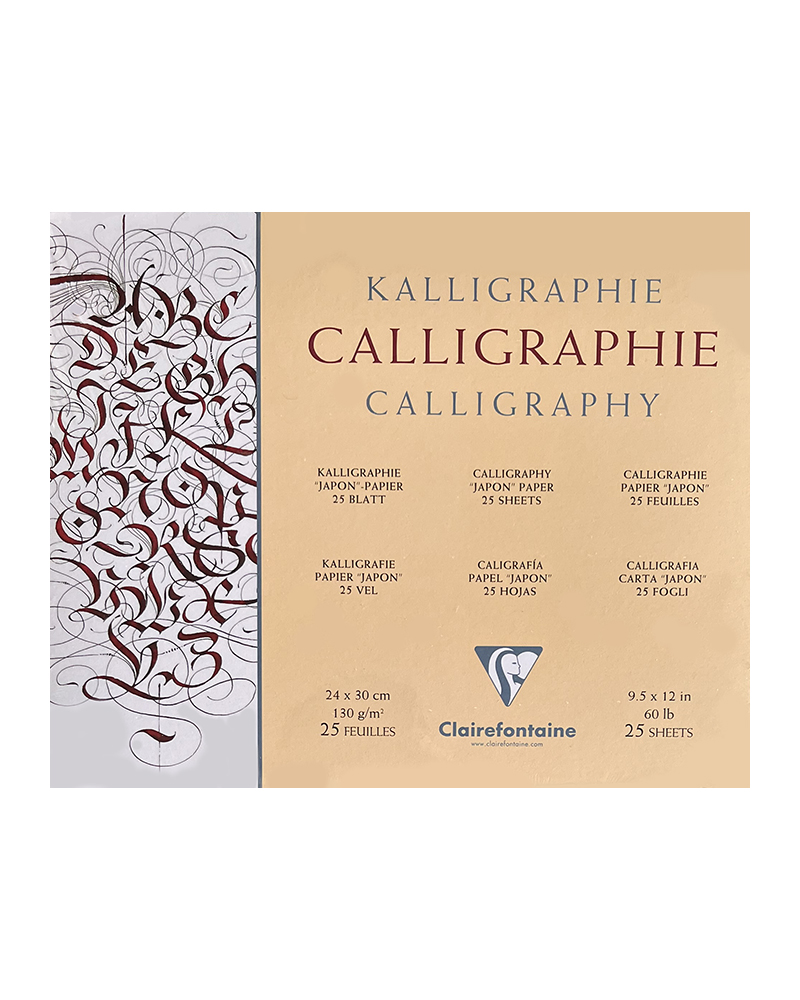 foto di blocco per calligrafia carta giapponese 24x30