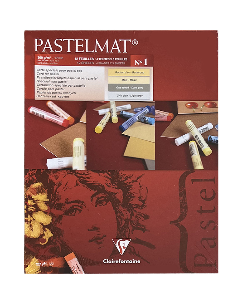 Pastelmat blocco per pastello n. 1 – 360 g/m² – CLAIREFONTAINE - 2