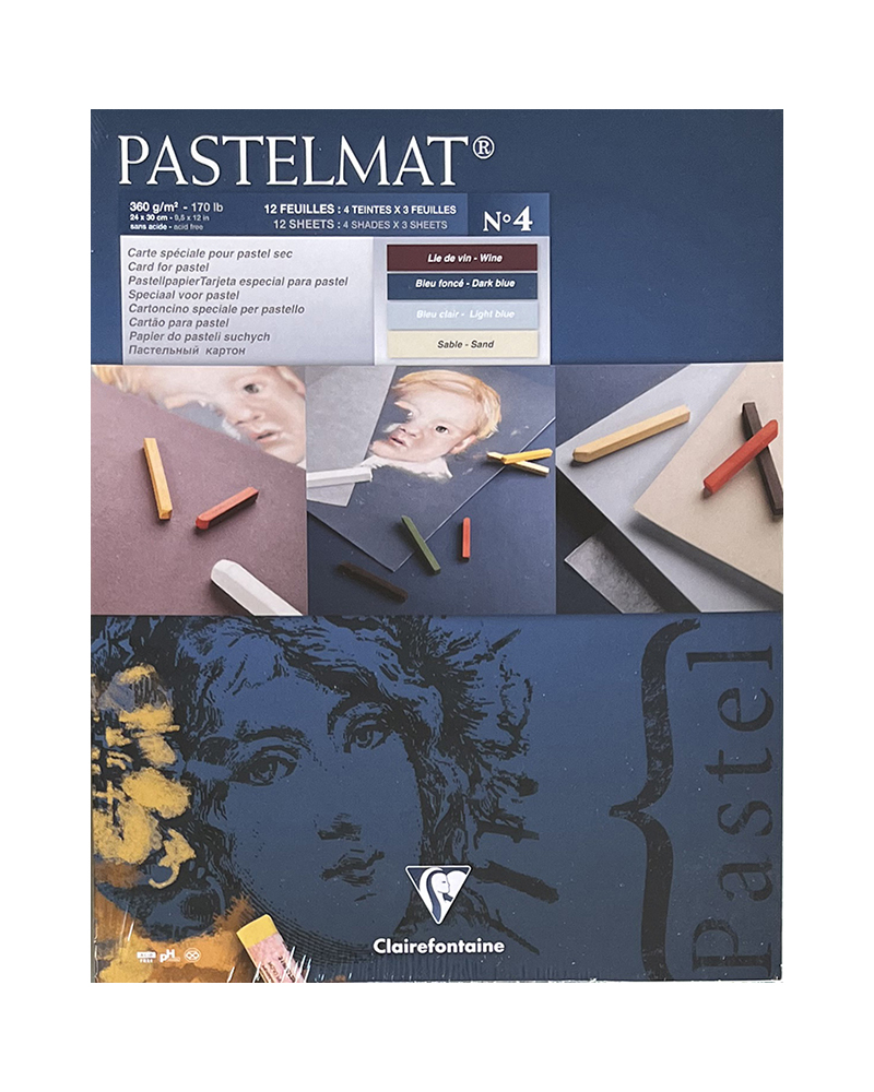 Pastelmat blocco per pastello n. 4 – 360 g/m² – CLAIREFONTAINE - 1