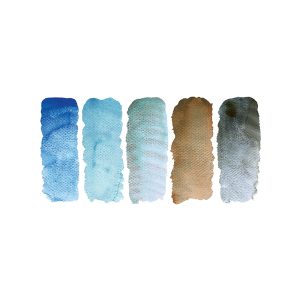 Set di Acquerelli Horadam Super Granulati 5×5 ml – Ghiacciaio – SCHMINCKE