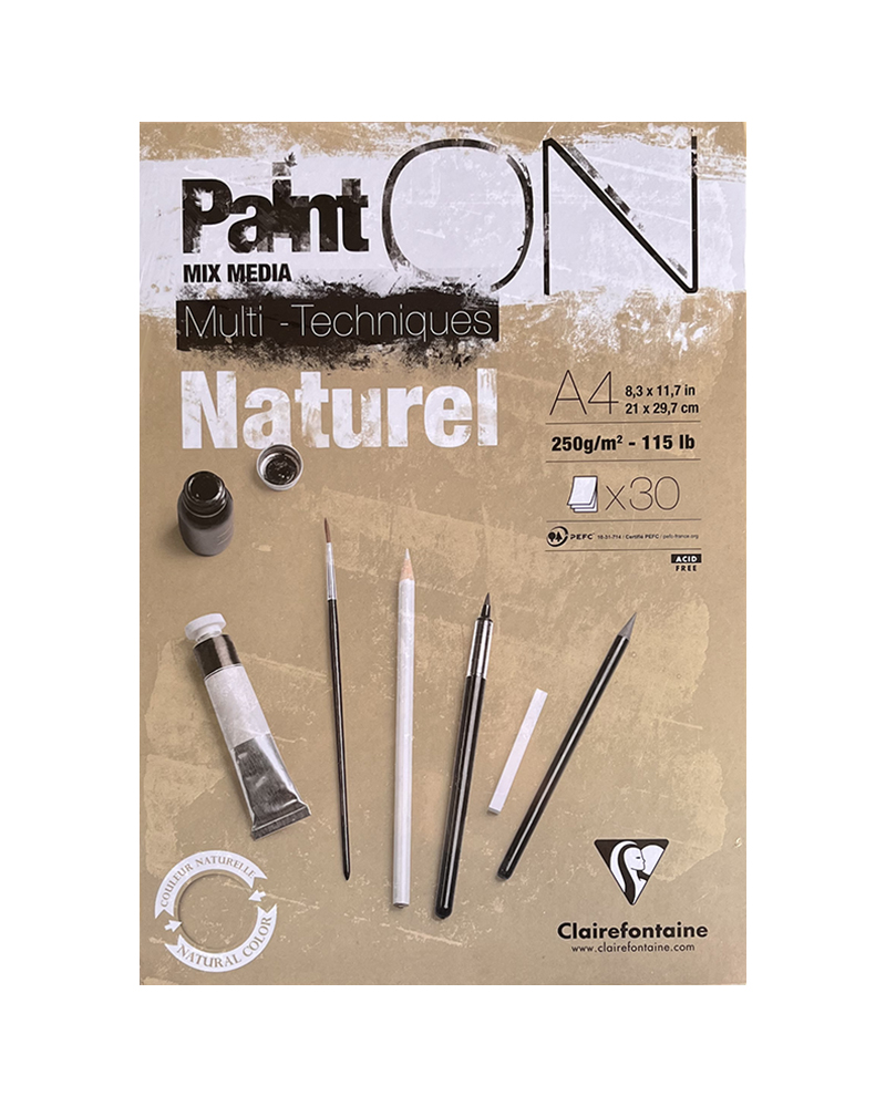 foto di Blocco Paint ON naturale A4PS
