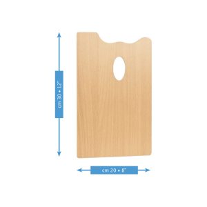 Tavolozza di Legno Rettangolare – MABEF – 20 x 30