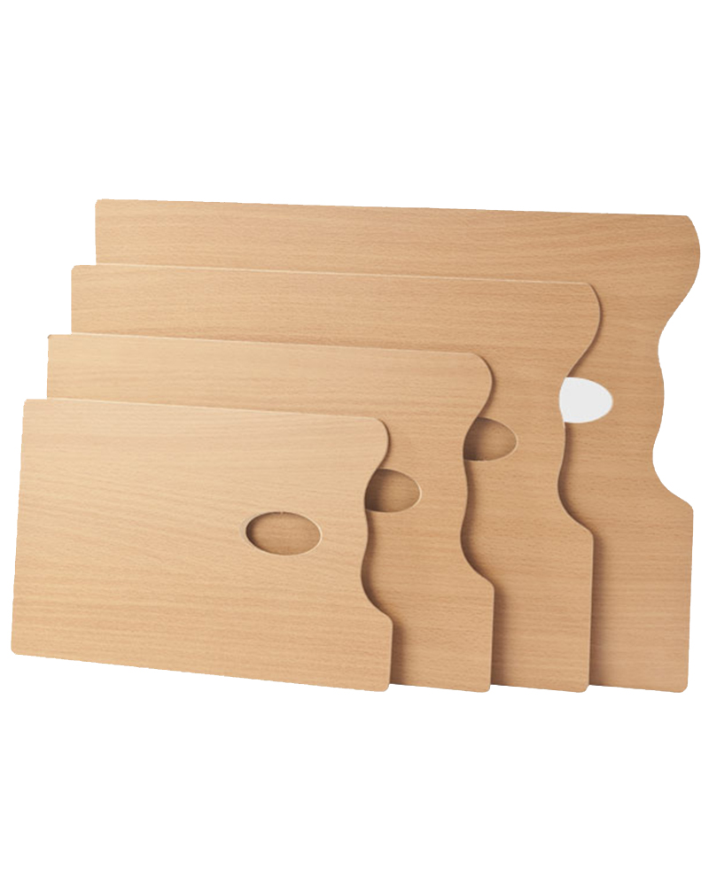 foto si Tavolozza di Legno Rettangolare - MABEF