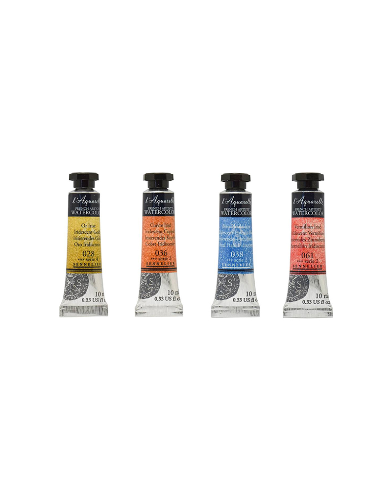 foto di Acquerello Extra fine a base di miele in tubetto 10 ml - Iridescenti - sfusi - SENNELIER
