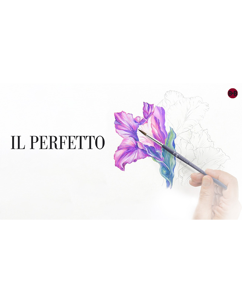 Pennello Tondo in Martora Kolinshy Sintetica – Serie 620 IL PERFETTO – BORCIANI e BONAZZI - 6