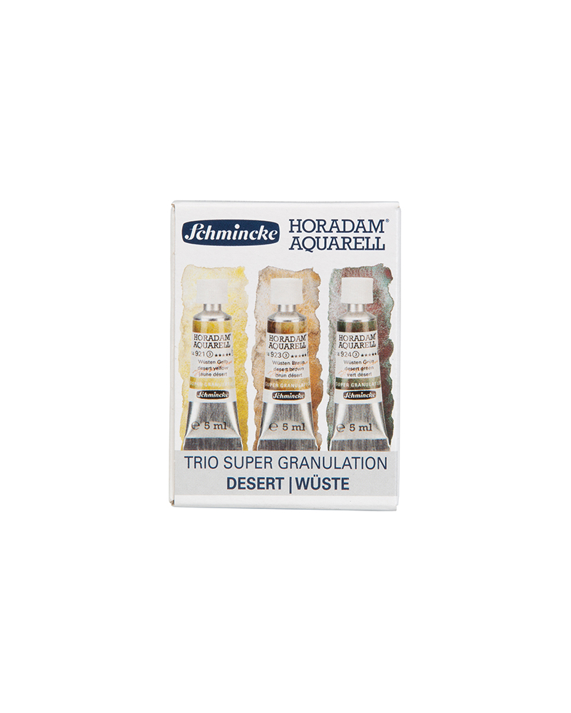 Set di Acquerelli Horadam Super Granulati 3×5 ml – Trio Deserto – SCHMINCKE - 1