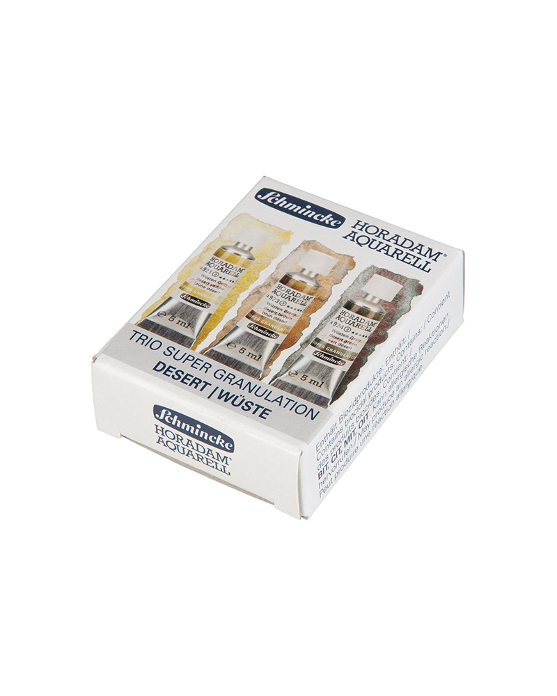 Set di Acquerelli Horadam Super Granulati 3×5 ml – Trio Deserto – SCHMINCKE - 2