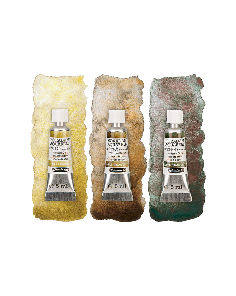 foto di Set di Acquerelli Horadam Super Granulati 3x5 ml - Trio Deserto - SCHMINCKE