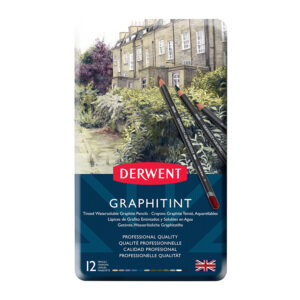 foto di Matite colorate Graphitint - Set da 12 - DERWENT