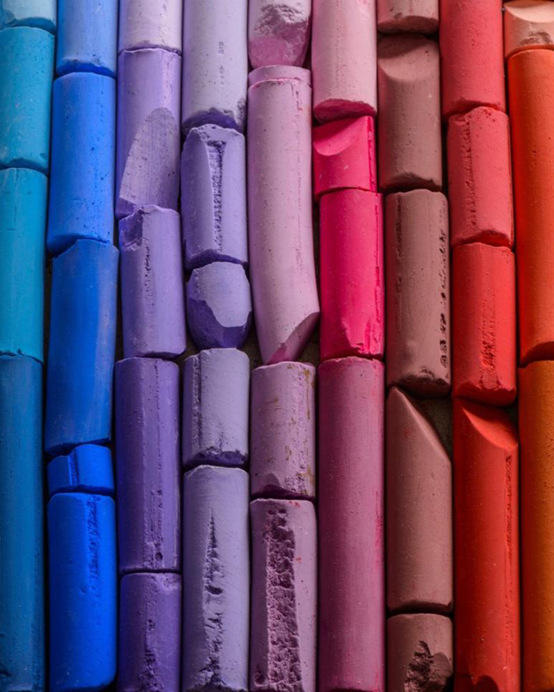 Pastelli Secchi Blockx – confezione 12 pastelli “colori scuri” – BLOCKX
