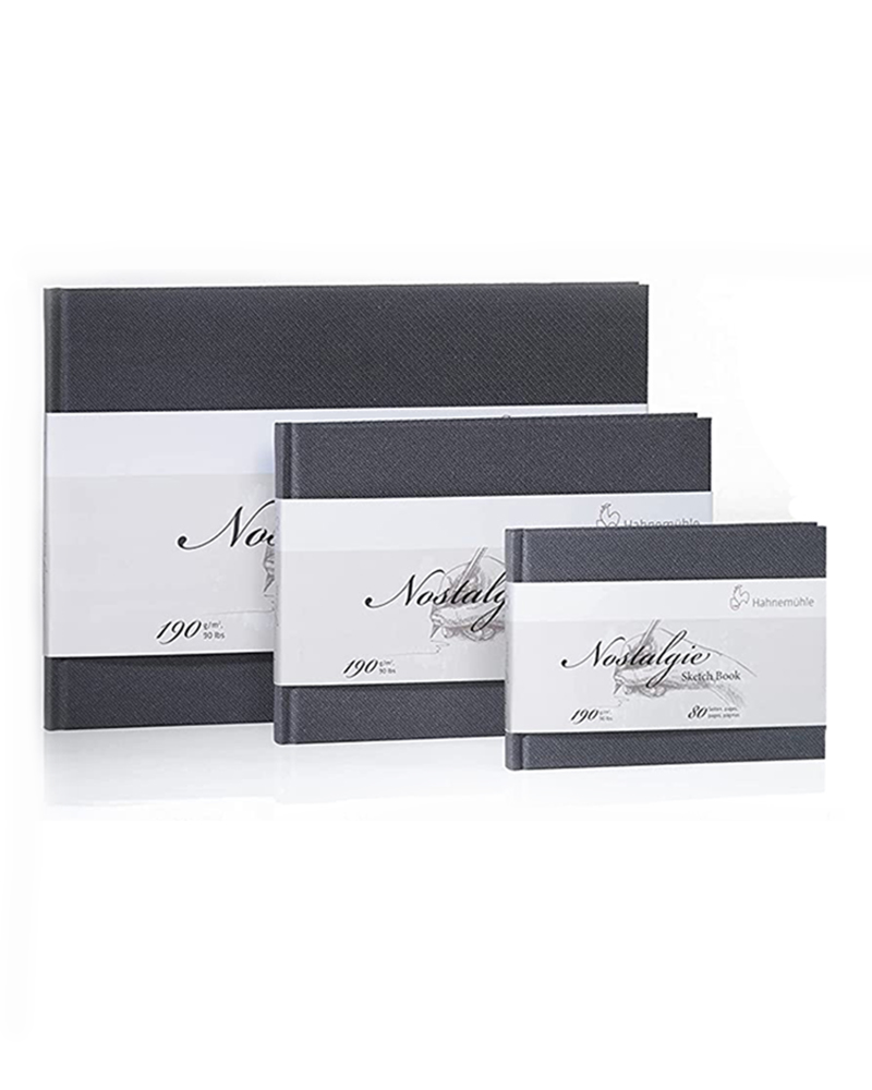 foto di Blocco per schizzi Nostalgie 190 g/m² - formato orizzontale - HAHNEMÜHLE