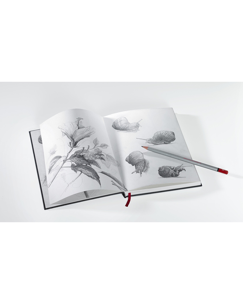 Blocco per schizzi Nostalgie 190 g/m² – formato orizzontale – HAHNEMÜHLE