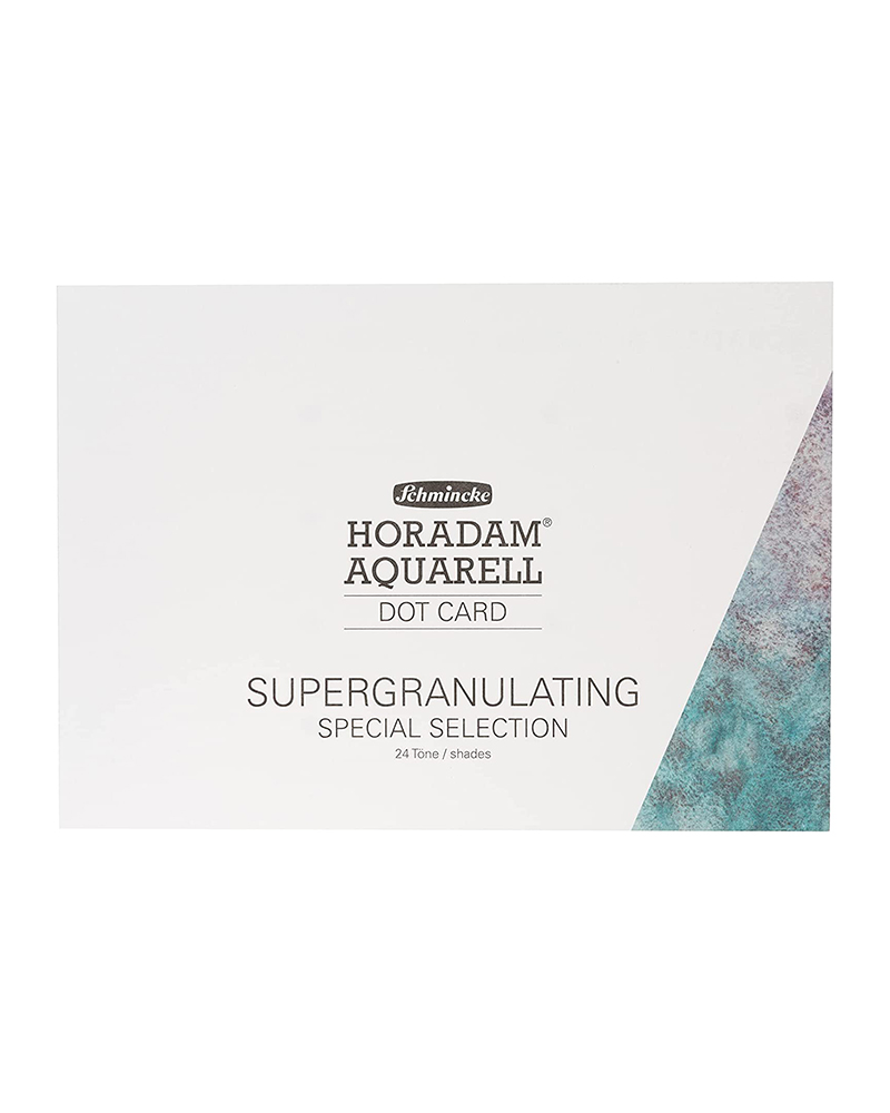 foto di Dot Card Acquerelli Horadam 24 colori Super Granulati - SCHMINCKE