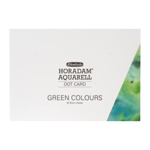 foto di Dot Card Acquerelli Horadam 20 green colours - SCHMINCKE