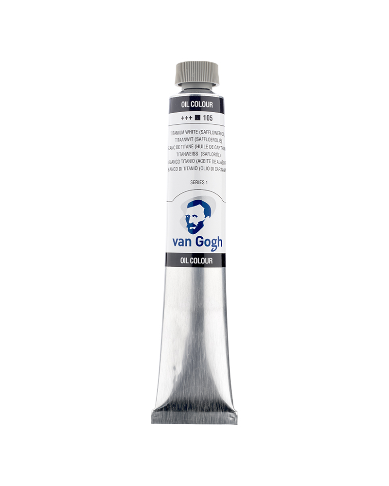 Olio Fine Bianco di Titanio 60 ml – VAN GOGH - 1