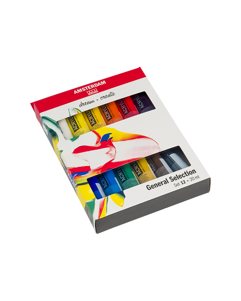 Acrilico Amsterdam Set da 12 x 20 ml – AMSTERDAM - 3