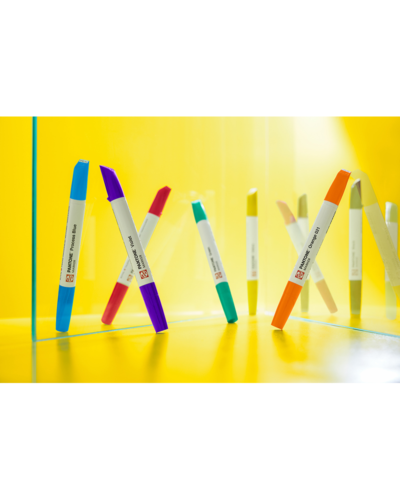 Pantone marker Set 9 colori primari – Talens