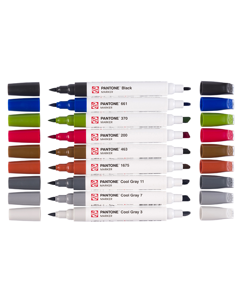 Pantone marker Set 9 colori City – Talens