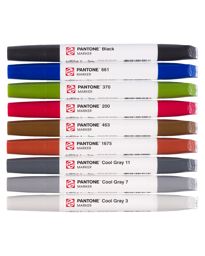 foto di Pantone marker Set 9 colori City - Talens