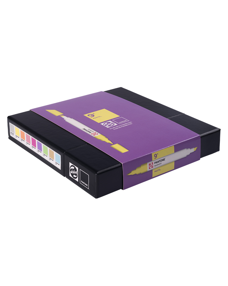Pantone marker Set 9 colori pastello – Talens